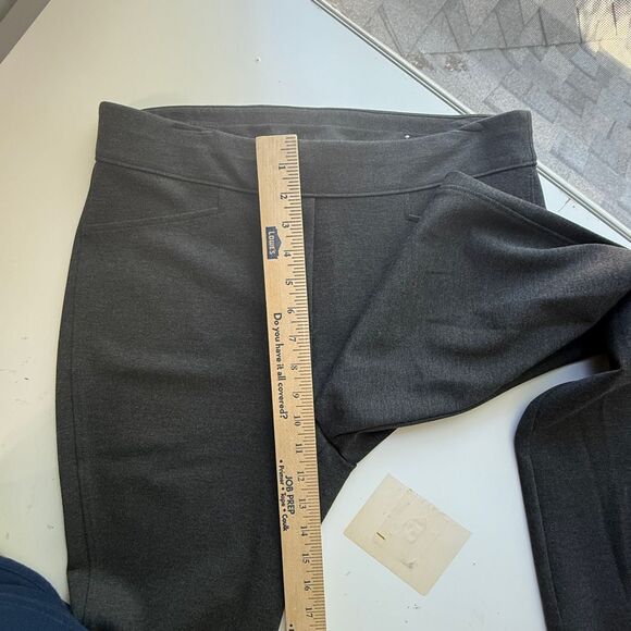 Chico's Charcoal Gray‎ Pull on Pants, Chico's Size 2 - Picture 4 of 11